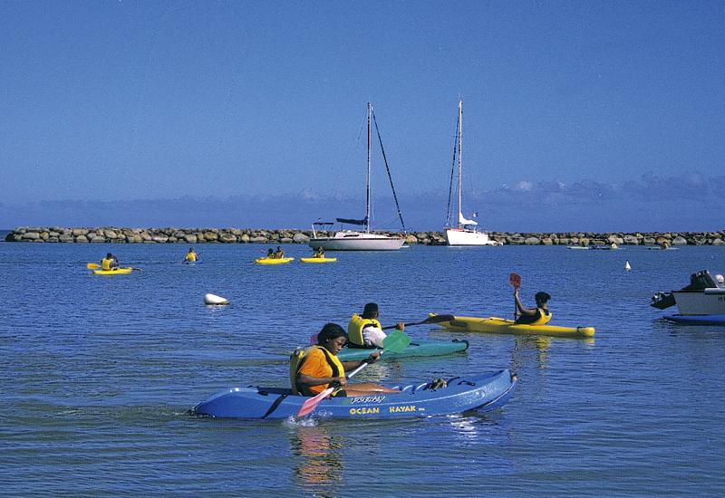 Plan d'eau pour le canoë et le Kayak